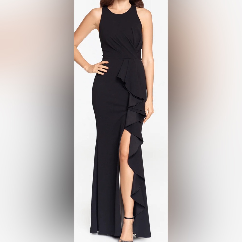 Betsy & Adam - Formal black dress - size 14